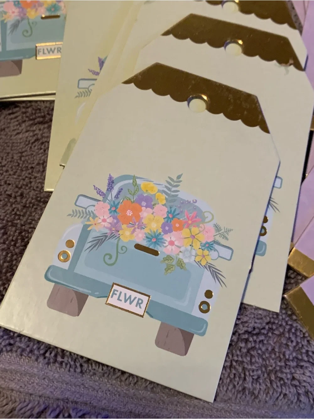 Decorative Floral & Pastel Gift Tags - Pack of Assorted Designs